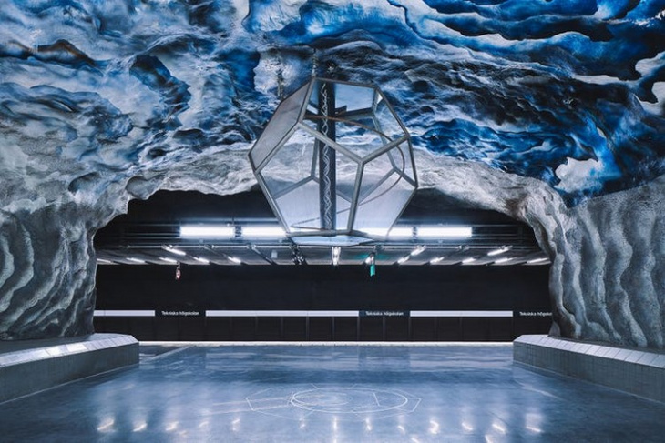 ga tàu điện ngầm stockholm, khám phá, tham quan ga tàu điện ngầm stockholm – thế giới nghệ thuật dưới lòng đất