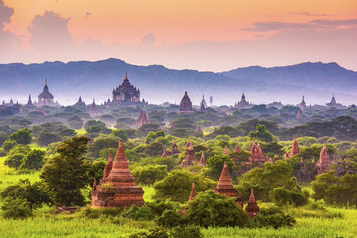 Khám phá những đền chùa bí ẩn tại Myanmar