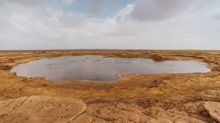 Ao Gaet’ale – Ao nước mặn nhất thế giới hiện nay