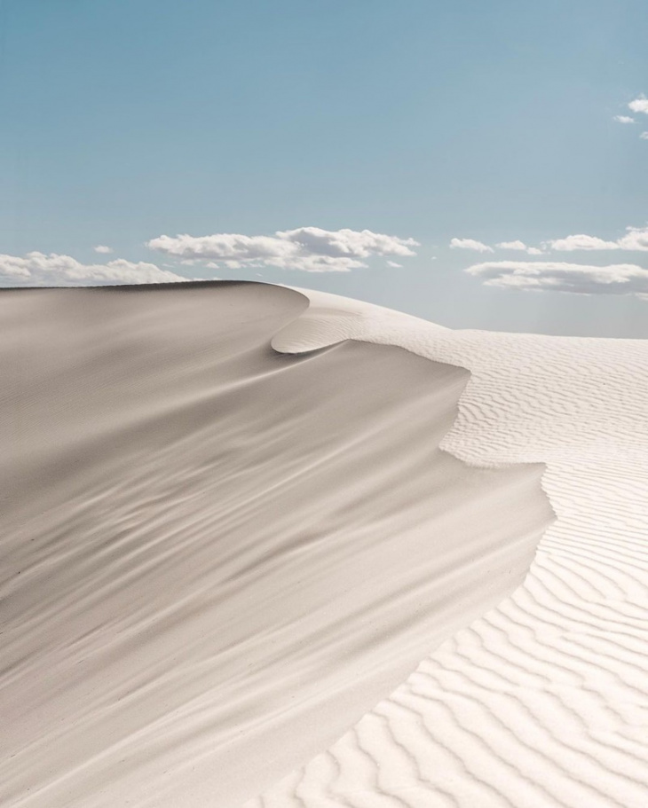 White Sands – Đồi cát trắng gây hiểu lầm là tuyết tại Mỹ