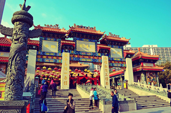 hong kong, du lịch nước ngoài, du lịch hong kong, du lịch châu á, cẩm nang du lịch, khám phá, miếu huỳnh đại tiên – ngôi đền linh thiêng nhất hong kong