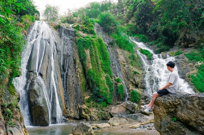 thác gò lào mai châu, khám phá, trải nghiệm, mùa hè này tới thác gò lào mai châu tắm mát, hít thở không khí trong lành