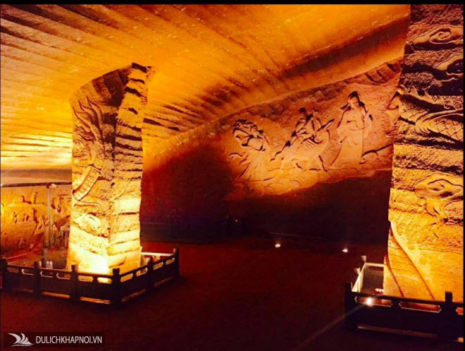 hang long du, bí ẩn về quần thể hang động nhân tạo khổng lồ ở tq