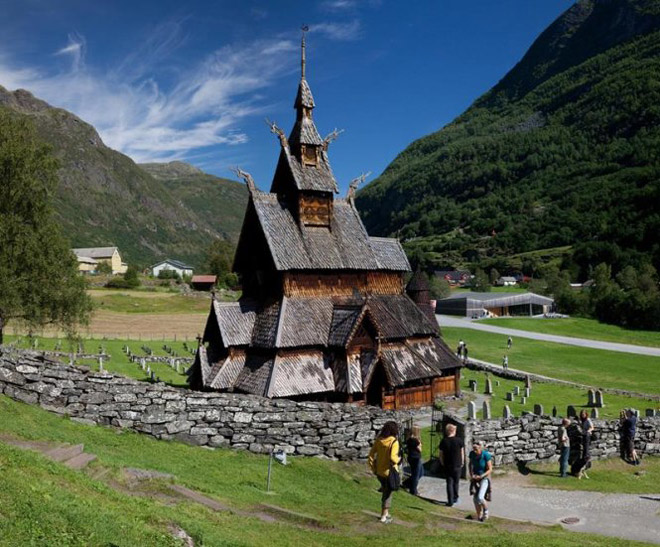 người viking, borgund stave, nhà thờ gỗ heddal, thung lũng valldal, thác latefossen, thăm vùng đất của người viking