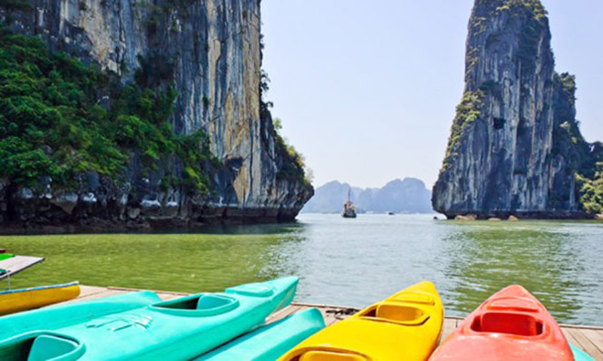 điểm đến du lịch, chèo thuyền kayak, du lịch biển, du lịch khám phá, du lịch bằng thuyền, việt nam và tốp điểm đến cho dân mê chèo thuyền kayak