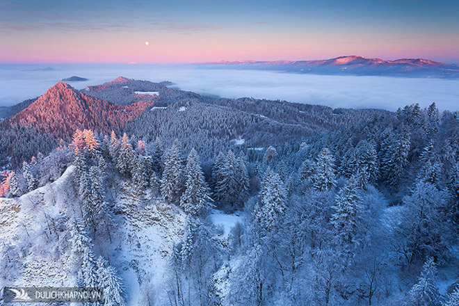 ngọn núi xinh đẹp, thung lũng như tranh, dãy carpathian, điểm đến ưa thích, lặng người vẻ đẹp nơi biên giới ba lan - slovakia