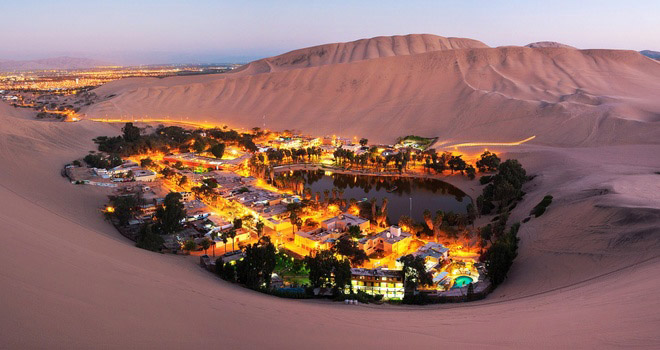 ốc đảo giữa sa mạc, 10 cảnh đẹp thiên nhiên đẹp ngất ngây làm du khách quên cả lối về
