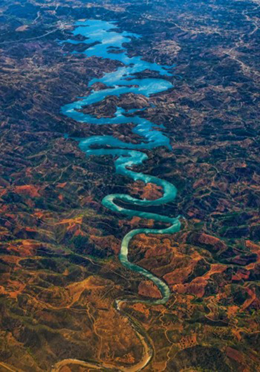 sông odeleite, du lịch khám phá, sông alatna, sông dương tử, sông trái tim, sông colorado, sông amazon, sông lena, sông hudson, sông danube, amazon, những dòng sông đẹp nhất thế giới