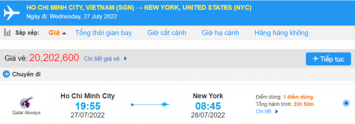 châu á, giá vé máy bay đi new york mỹ chỉ từ 500 usd