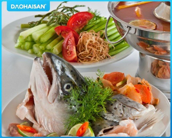 ẩm thực, món ngon, cách nấu xương cá hồi nấu canh chua lạ miệng, không bị tanh