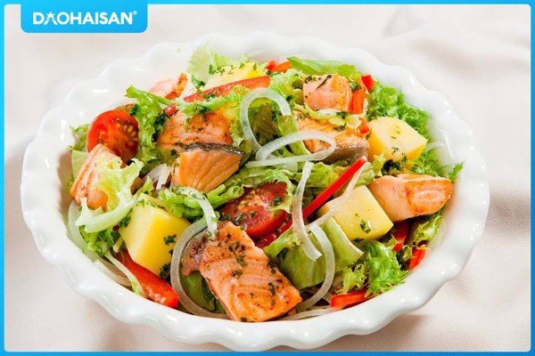 ẩm thực, món ngon, 5 cách làm salad cá hồi thanh đạm, giảm cân hiệu quả