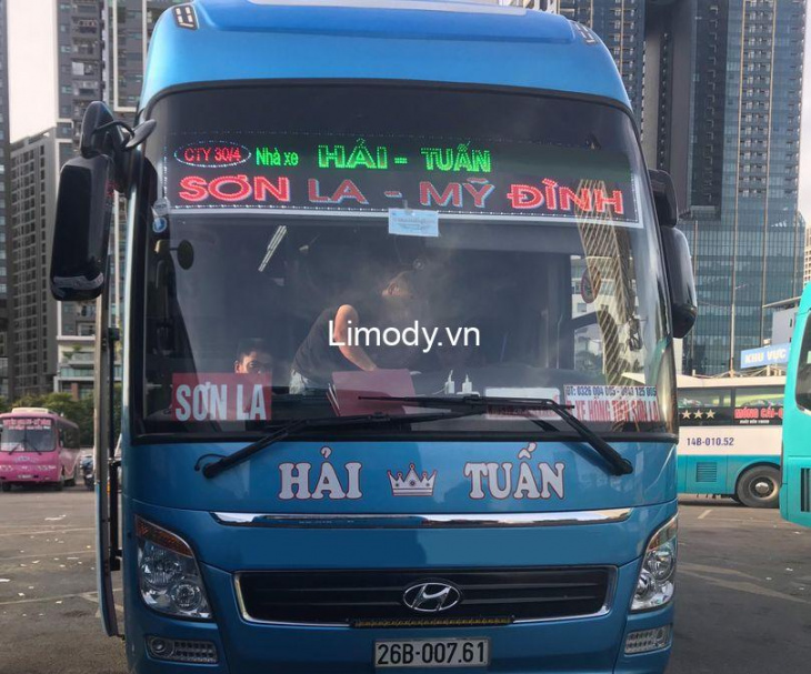 Xe Hải Tuấn: Bến xe, giá vé, số điện thoại đặt vé Hà Nội đi Sơn La