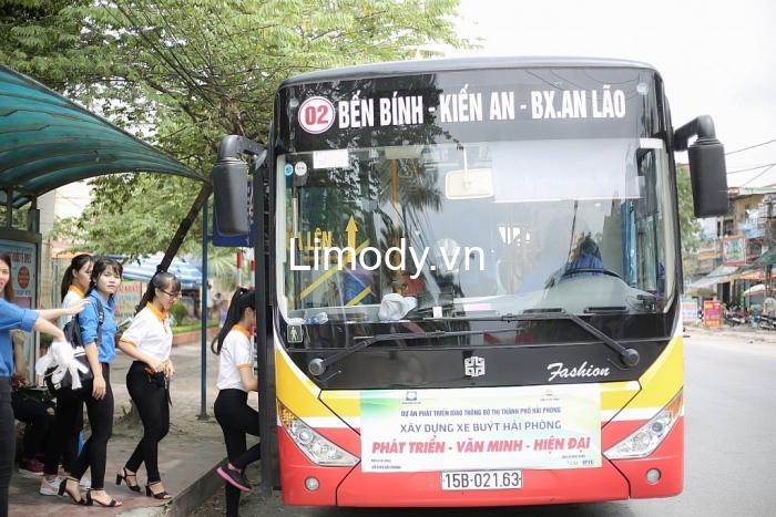 khám phá, trải nghiệm, top 2 tuyến xe bus, xe buýt hải phòng chất lượng cao giá rẻ