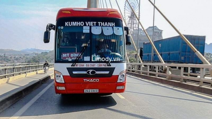 Nhà xe Kumho Việt Thanh: Bến xe, lịch trình, giá vé, số hotline đặt vé
