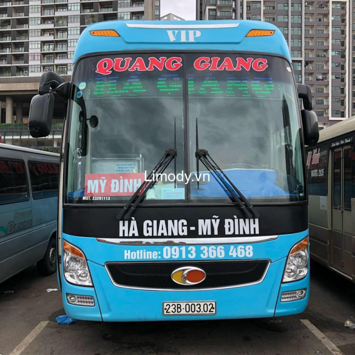 Xe Quang Giang: Bến xe, giá vé, số điện thoại đặt vé, lịch trình Hà Nội – Hà Giang