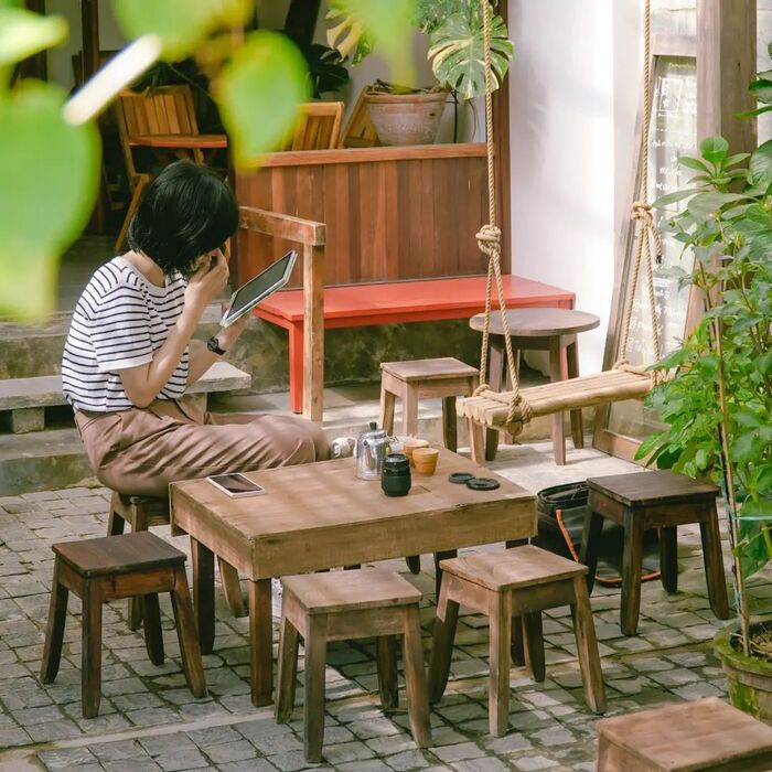 bật chế độ giải nhiệt mùa hè tại các quán cà phê xanh ở hội an ‘đi là ghiền’