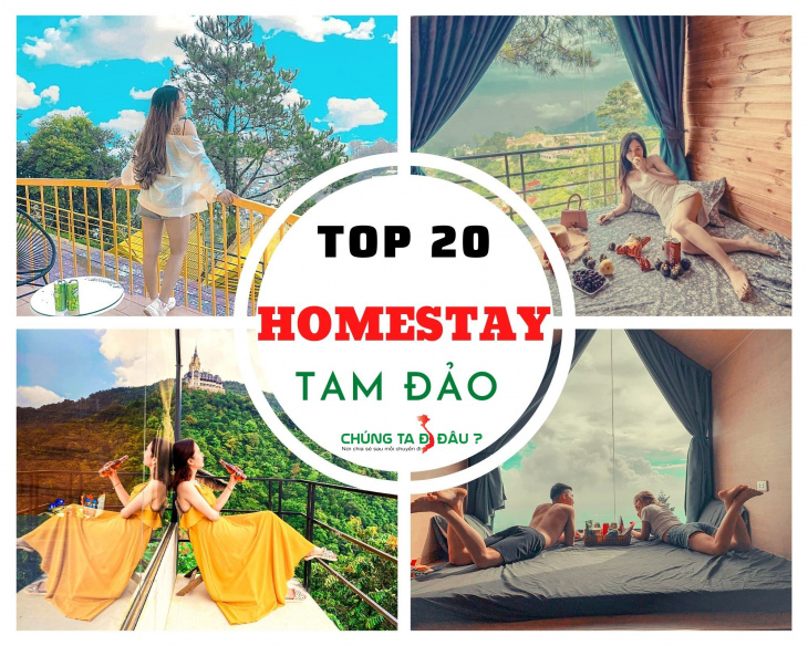 Top 20 homestay Tam Đảo được yêu thích nhất
