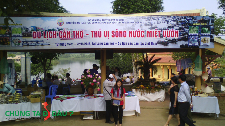 Chợ Nổi Nam Bộ – Tuần lễ Đại đoàn kết các dân tộc Di sản văn hóa Việt Nam