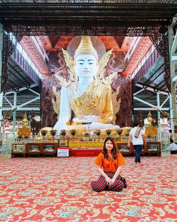 chùa chaukhtatgyi myanmar, khám phá, trải nghiệm, hành hương đến chùa chaukhtatgyi myanmar chiêm ngưỡng tượng phật nằm vĩ đại