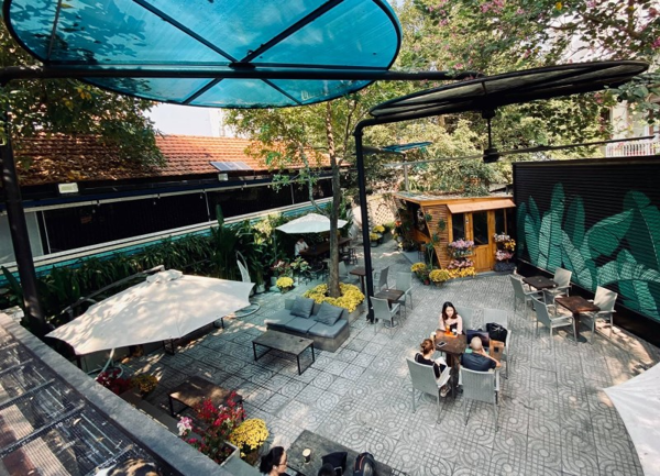 cafe, cafe, tuyển tập những quán cafe xanh ở Sài Gòn đẹp như mơ