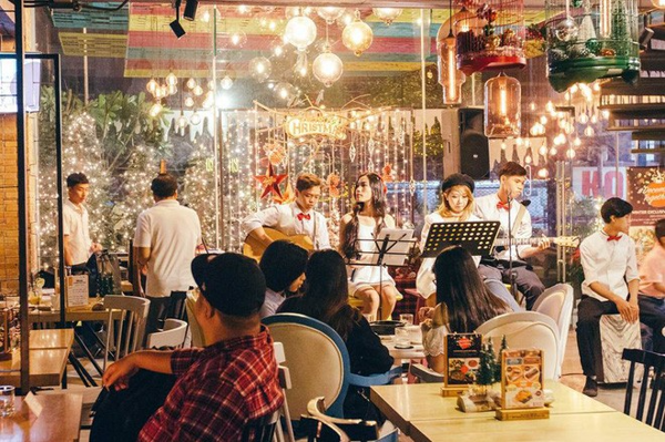 Tổng hợp các quán cà phê trang trí Noel siêu đỉnh ở Sài Gòn