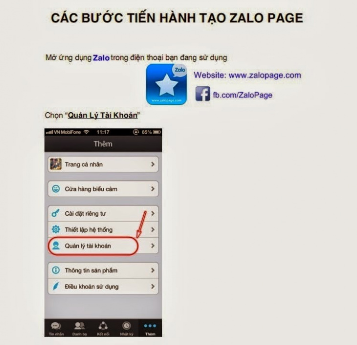 Hướng dẫn bán hàng trên Zalo Page miễn phí từ A - Z