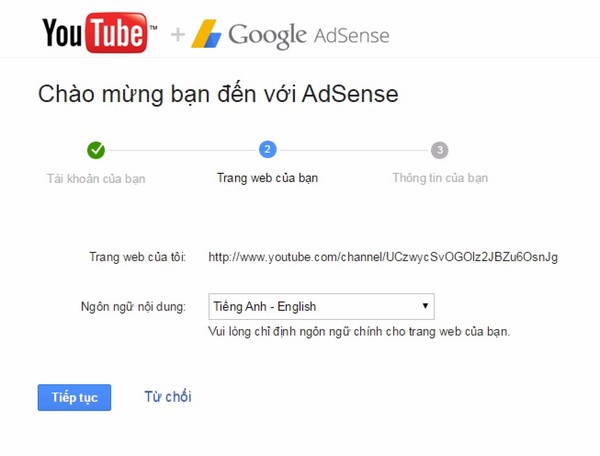đăng ký adsense cho kênh youtube, khởi nghiệp, kinh doanh, hướng dẫn cách đăng ký adsense cho kênh youtube của bạn