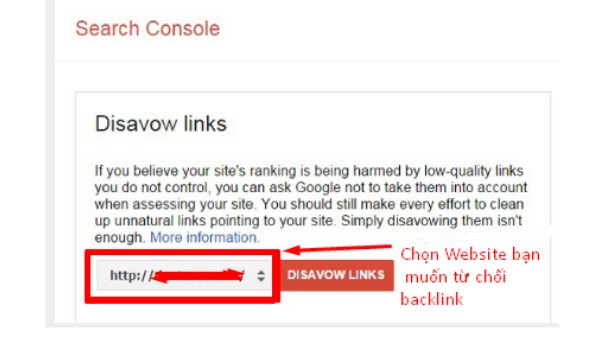 disavow link tool, chi tiết cách sử dụng disavow link tools, kiến thức, marketing, disavow link tool là gì? chi tiết cách sử dụng disavow link tools