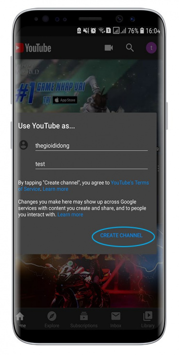 cách tạo kênh youtube, cách làm youtube, đăng ký youtube, khởi nghiệp, kinh doanh, android, 2 cách tạo kênh youtube thu hút hàng triệu người đăng ký