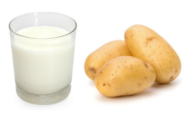 4 Cách đắp mặt nạ khoai tây sữa tươi cho da trắng hồng tự nhiên