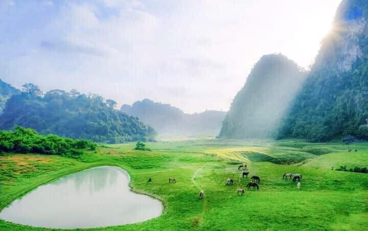 Phiêu diêu về miền thảo nguyên xanh Đồng Lâm tuyệt đẹp ở Lạng Sơn
