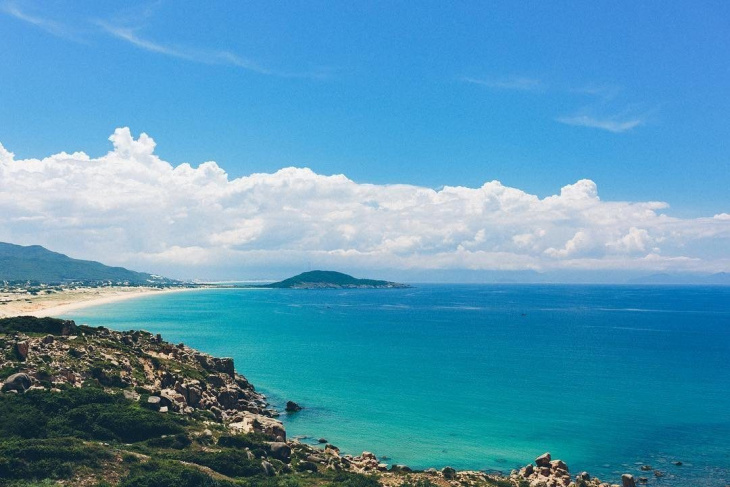 Tận mắt chứng kiến “biển không sóng” duy nhất ở bán đảo Đầm Môn