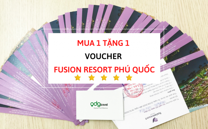 fusion, fusion resort phú quốc, voucher fusion, voucher nghỉ dưỡng, [ hot ] mua 1 tặng 1 –  voucher fusion resort phú quốc 5*