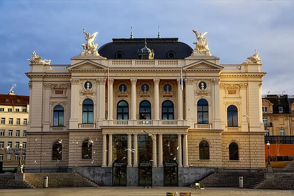 châu âu, khám phá, nhà hát opera zurich – nhà hát opera lớn nhất thế giới