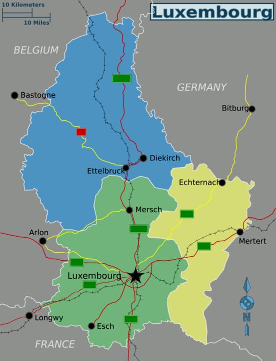 Du lịch Luxembourg – quốc gia nhỏ nhất châu Âu