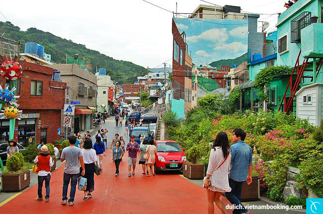 Khám phá ngôi làng nghệ thuật Gamcheon ở Hàn Quốc - ALONGWALKER