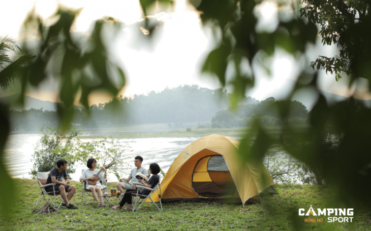 khám phá, trải nghiệm, check in khám phá khu cắm trại “mới toanh” ở hà nội