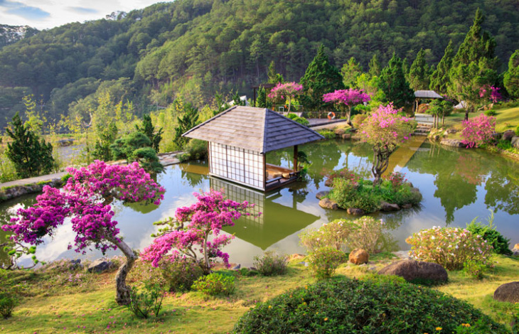 QUE Garden – Check in tiểu Nhật Bản giữa lòng Đà Lạt