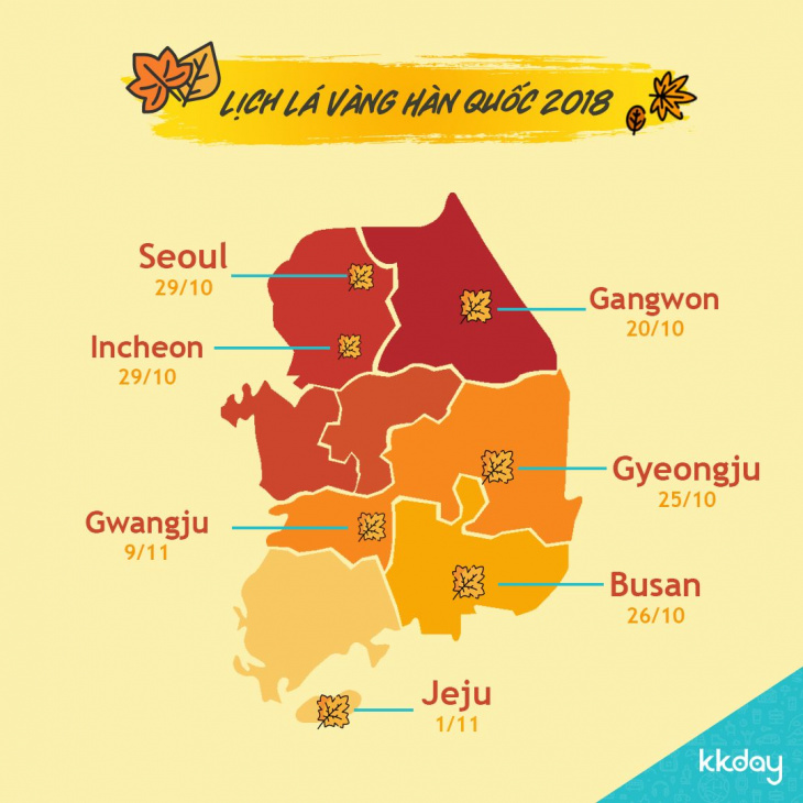 Busan, mùa thu, du lịch tự túc. Tháng 10 hàng năm, Busan được chào đón bởi những cơn gió mát mẻ và sắc hoa thay đổi màu sắc. Du lịch tự túc trong mùa thu sẽ giúp bạn tận hưởng vẻ đẹp độc đáo của thành phố này một cách tối đa, đặc biệt là khi bạn tham gia vào các hoạt động ngoài trời như đi bộ hay cắm trại.