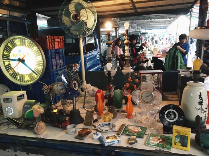 khám phá, trải nghiệm, thổ địa taipei: chợ secondhand cầu fuhe