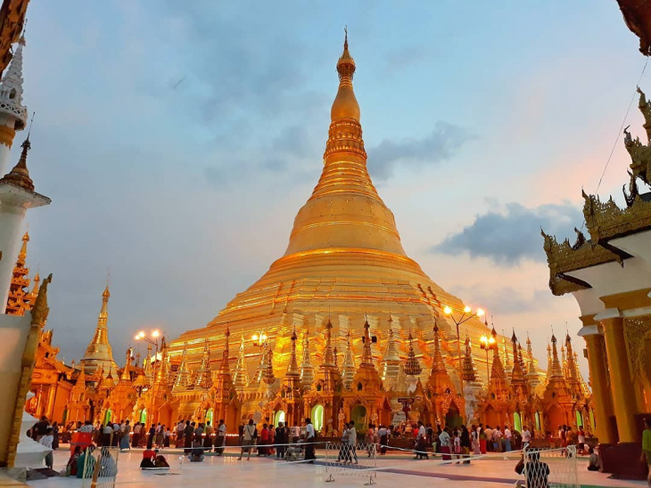 Gợi ý lịch trình du lịch tự túc Myanmar 6 ngày