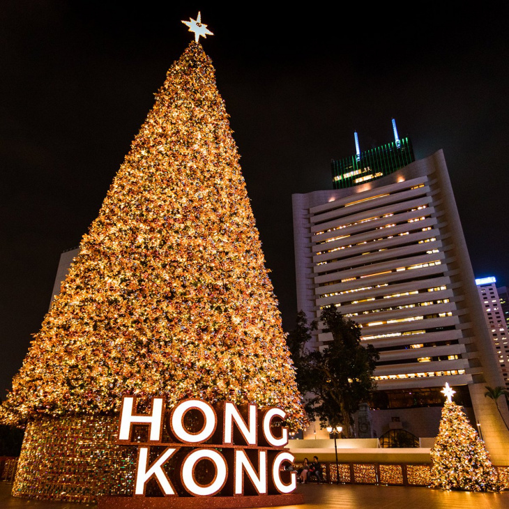 khám phá, trải nghiệm, gợi ý những điểm du lịch tự túc hong kong dịp giáng sinh và năm mới