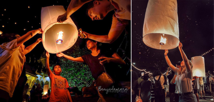 khám phá, trải nghiệm, kinh nghiệm tham gia lễ hội thả đèn lớn nhất thái lan ở chiang mai