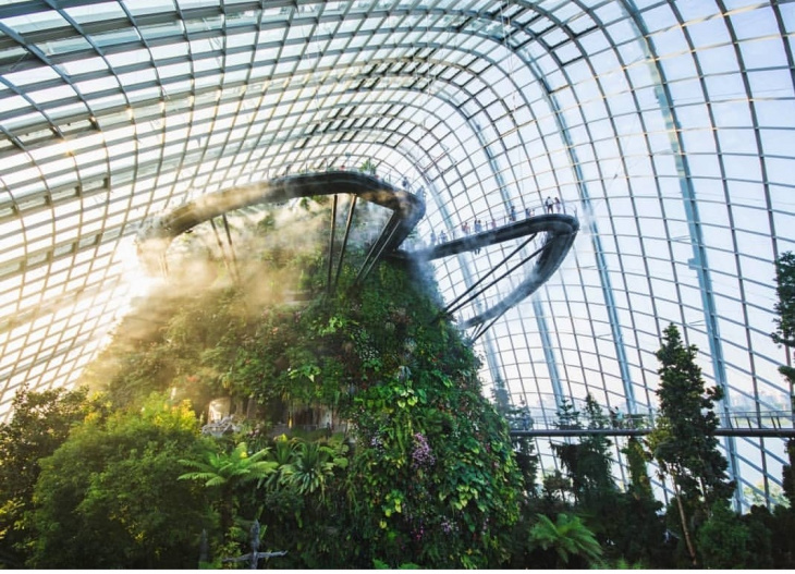 khám phá, trải nghiệm, du lịch singapore tự túc: hướng dẫn tham quan khu vườn thực vật gardens by the bay