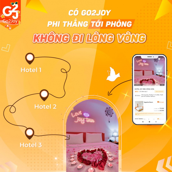 Go2Joy – Con Đường Nhanh Chóng Đi Đến Khách Sạn
