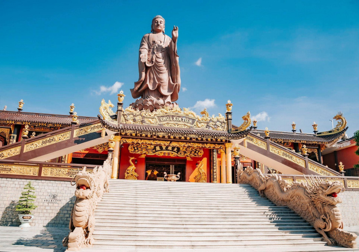 Chùa Kim Tiên – Địa điểm tâm linh đẹp tuyệt vời ở An Giang