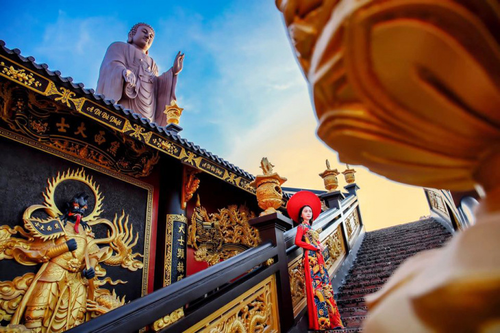 khám phá, chùa kim tiên – địa điểm tâm linh đẹp tuyệt vời ở an giang