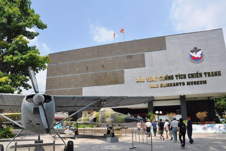 Khám phá lịch sử tại Bảo tàng chứng tích chiến tranh TP.Hồ Chí Minh