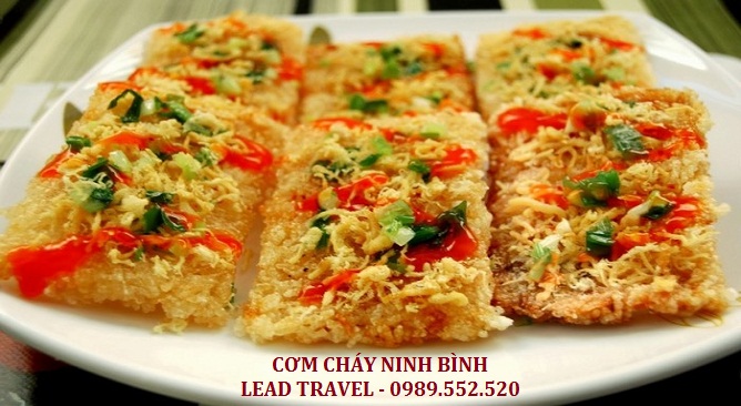 ẩm thực, cơm cháy - đặc sản Ninh Bình hấp dẫn du khách
