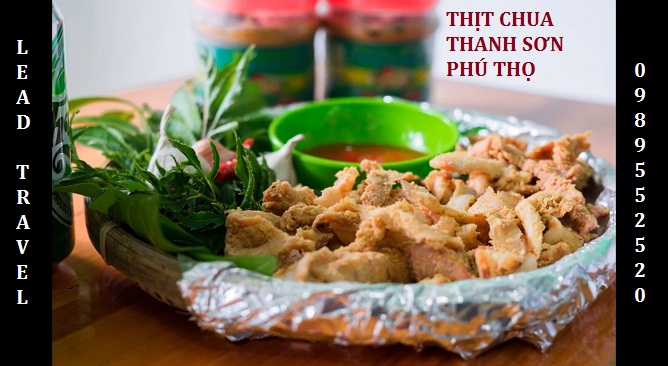 Đặc sản thịt chua Thanh Sơn Phú Thọ khiến bạn mê mẩn